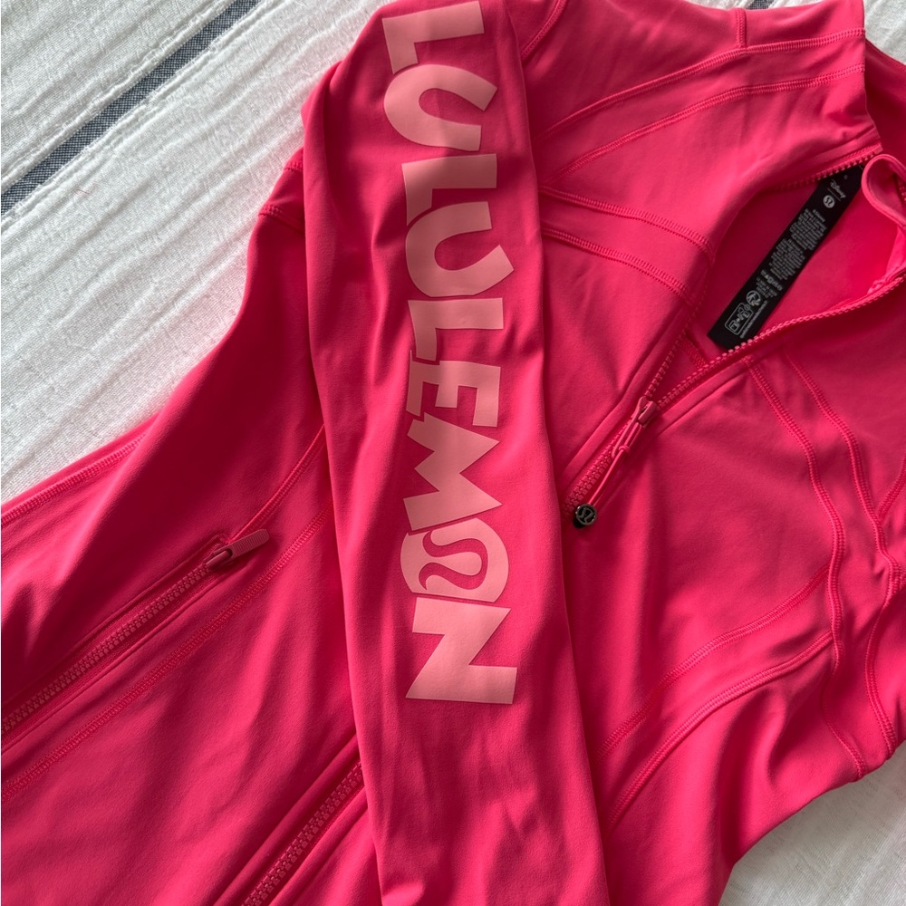 Lululemon Athletica Women's Pink Jacket Disney edition